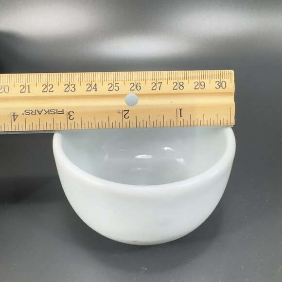 Vintage Hand Made Oriental Teacup And Saucer Set Light Green Blue Tint Pottery - Picture 4 of 10